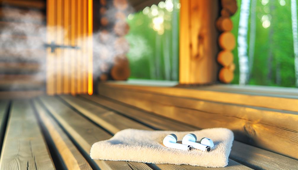 airpods sauna care advice