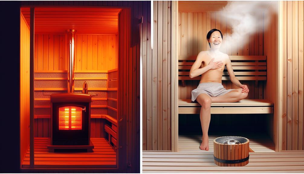 sauna comparison for asthma