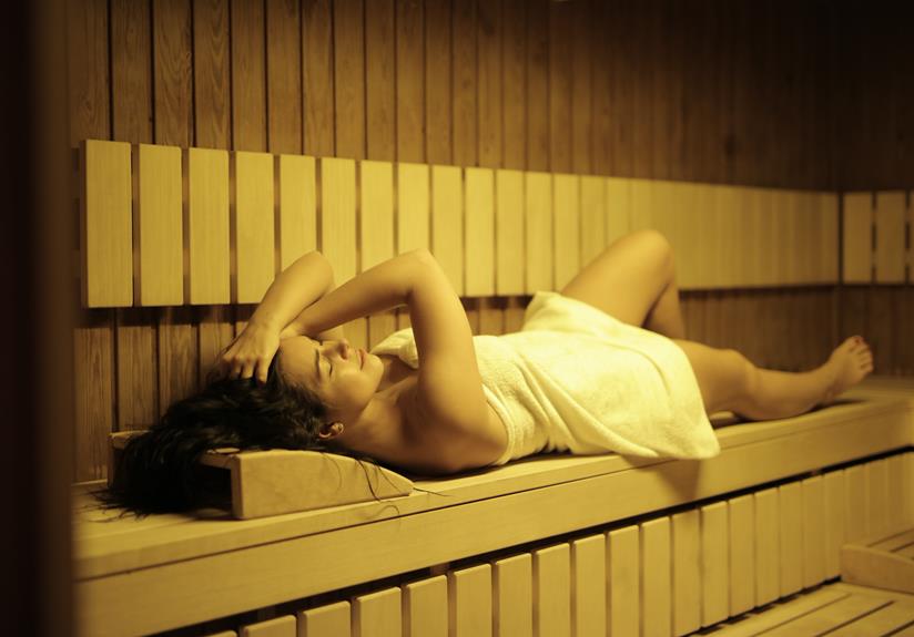 sauna for treating eczema