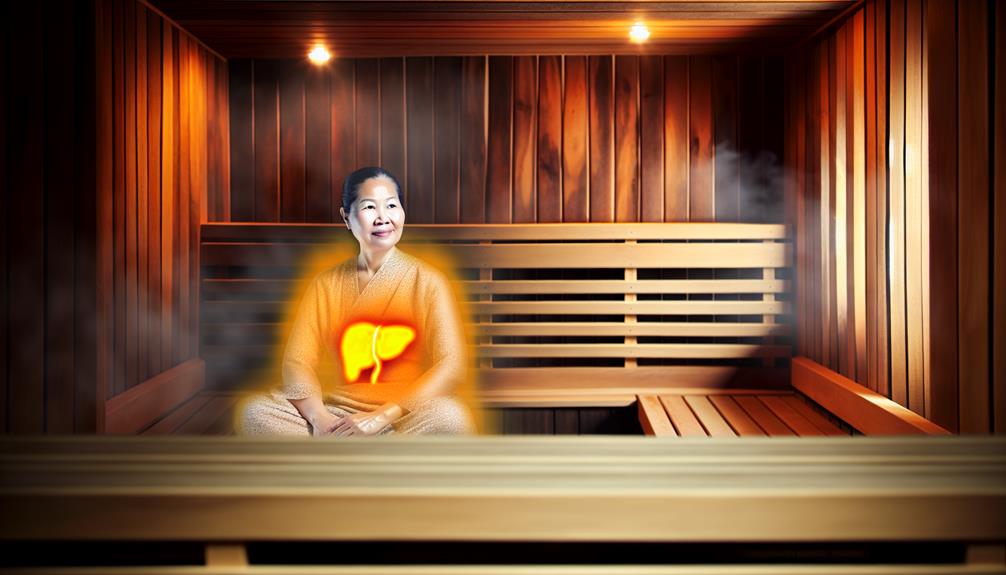 sauna promotes liver health