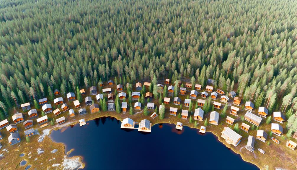 saunas abundant in finland